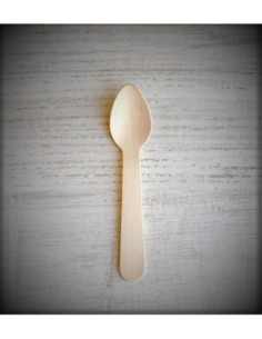 Cuchara Sundae Madera X 25