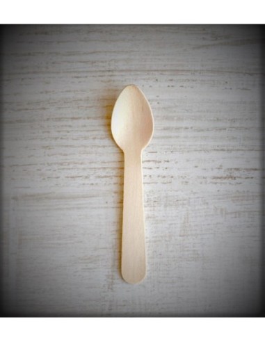 Cuchara Sundae Madera X 25