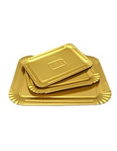 Plato Delca Dorado 2kg (27 5 X 33 5) X 1