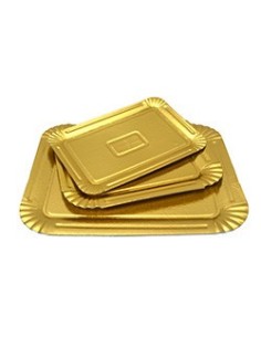 Plato Delca Dorado 3kg (33 X 40) X 1