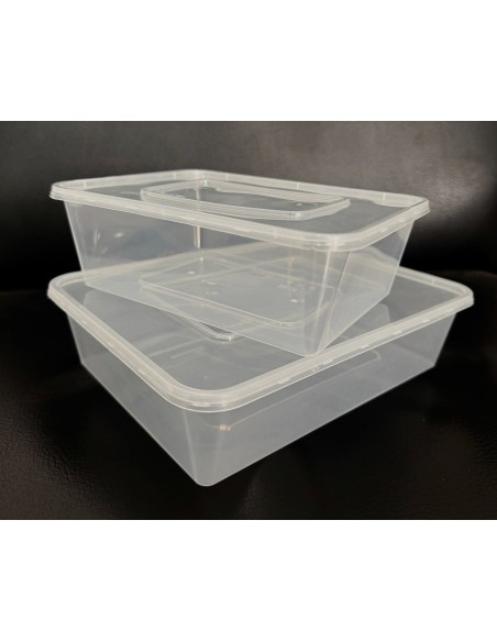 Ecobandeja 1400cc Reutilizable Con Tapa X 1