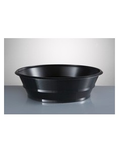 Ensaladera Genoa Med (negra) X 1