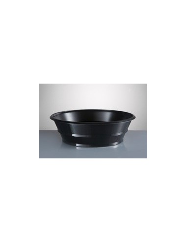 Ensaladera Genoa Med (negra) X 1