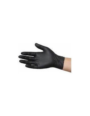 Guantes Nitrilo negro Xs X 100