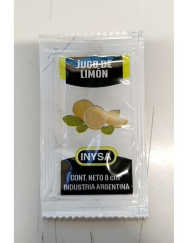 Jugo Limon Sobre 8 Cc Caja 200 X 1