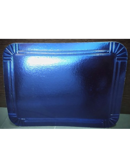 Plato Laminado Azul 30 X 40 X 1