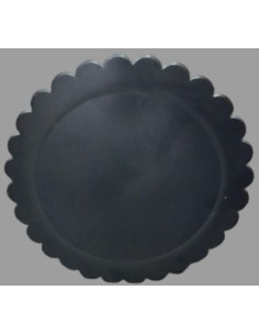 Plato Laminado Negro 26 X 1