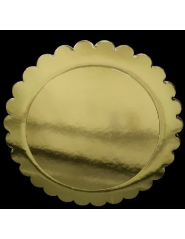 Plato Laminado Oro 30 X 1