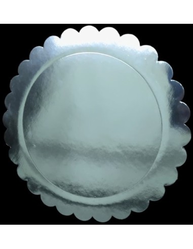 Plato Laminado Plata 30 X 1
