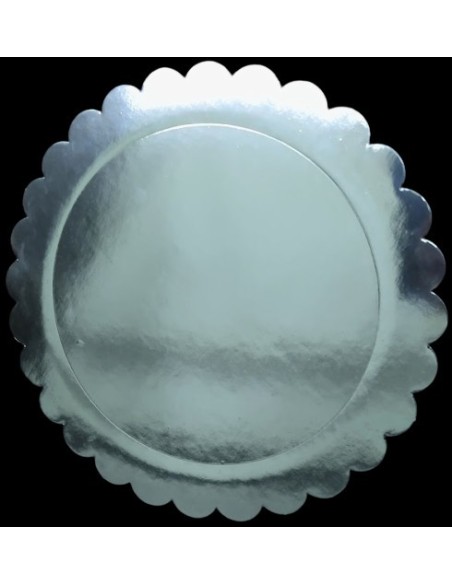 Plato Laminado Plata 30 X 1