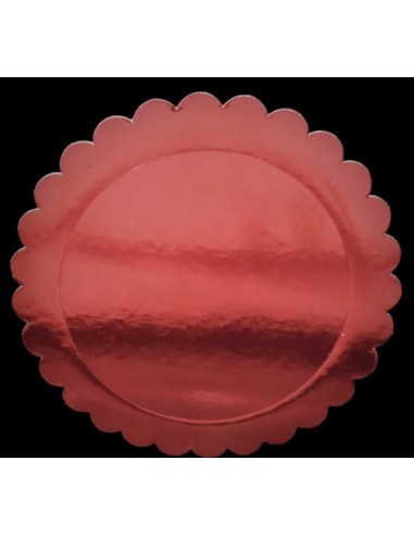 Plato Laminado Rojo 26 X 1