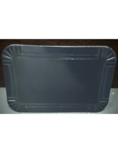 Plato Laminado Negro 30 X 40 X 1