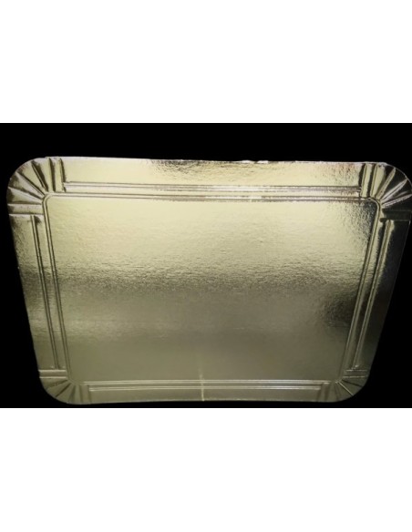 Plato Laminado Oro 25 X 35 X 1