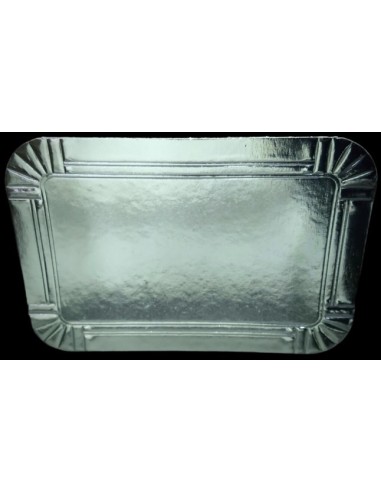 Plato Laminado Plata 25 X 35 X 1