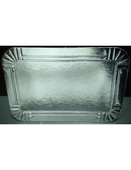 Plato Laminado Plata 30 X 40 X 1