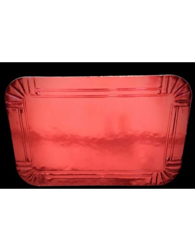 Plato Laminado Rojo 25 X 35 X 1