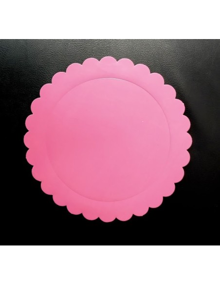Plato Laminado Rosado 34 X 1