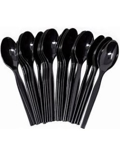 Cuchara Sundae Negra Kv X 50