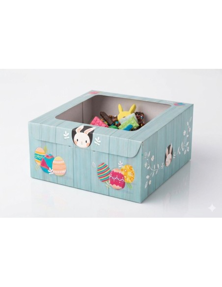 Caja Pascuas Medio Huevo 22x22x10 X 1