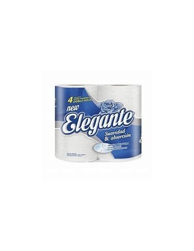 Papel Sanit Doble Hoja Eleg (915) 30mt (paq X 4) X 1