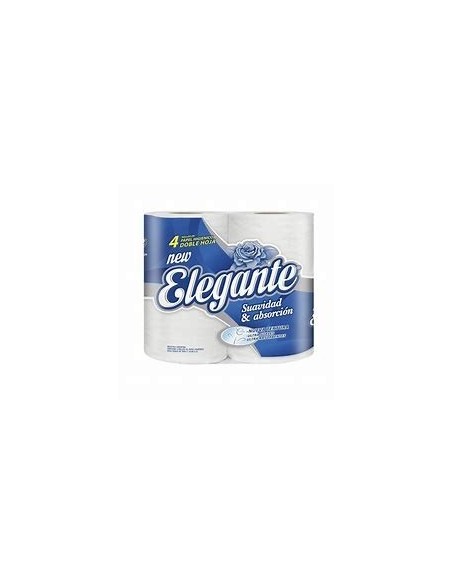 Papel Sanit Doble Hoja Eleg (915) 30mt (paq X 4) X 1