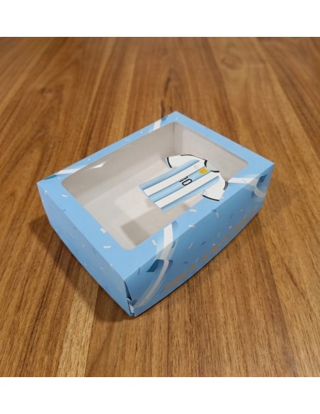 Caja Argentina Camiseta Visor 18x23x8 X 1