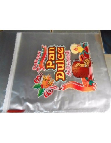 Bolsa Pp Pan Dulce (25x35) 1/2kg X 100