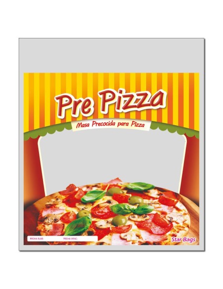 Bolsa Pp Pre-pizza X 100