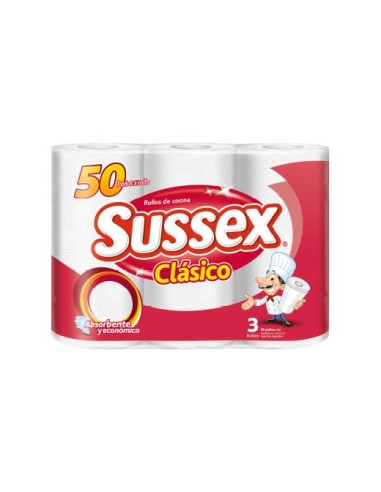 Rollo Cocina Sussex -  X 3 50 Hojas
