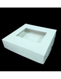 Caja Rosca Con Ventana 28x28x7 X 1