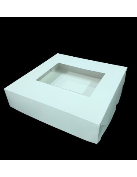 Caja Rosca Con Ventana 28x28x7 X 1
