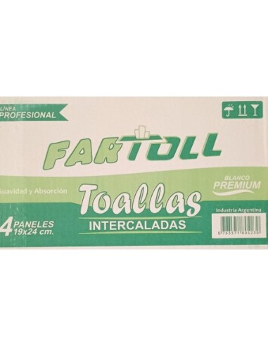 Toalla Liv 4 P Blanca Eco ( Tze2000 ) X 1