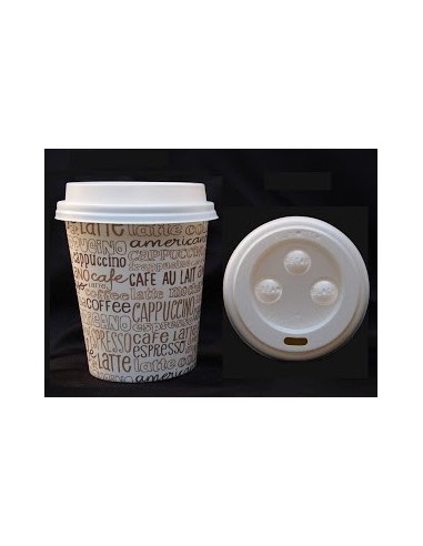 Tapa Papel 8el 12 Oz Blanco Enpolex X 50