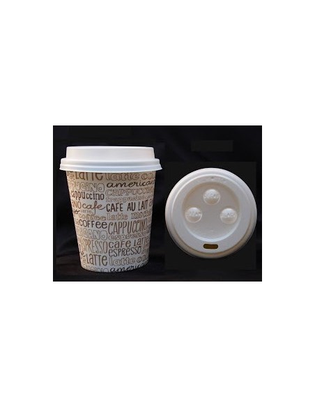 Tapa Papel 8el 12 Oz Blanco Enpolex X 50