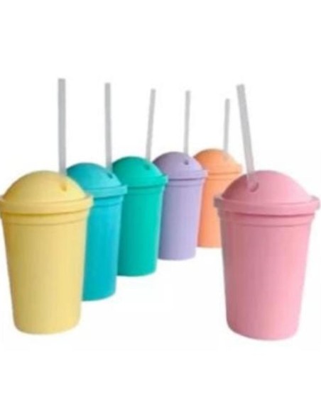 Vaso Milk 300cc Color X 1
