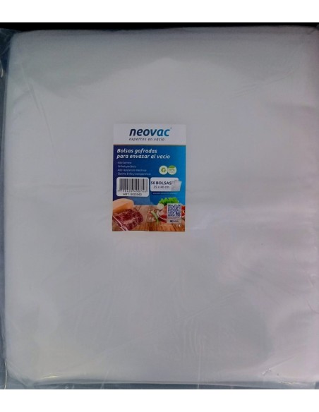 Bolsa 35 X 40 Gofrada Vacio Neo X 50