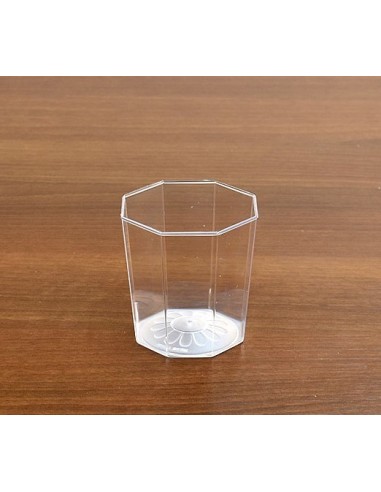 Vaso Octogonal 200cc X 1