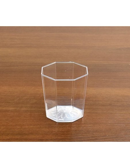 Vaso Octogonal 200cc X 1