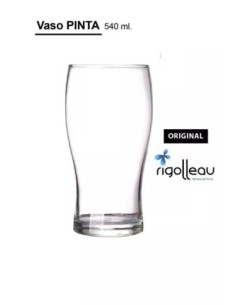 Vaso Vidrio Pinta 540cc X 1 2
