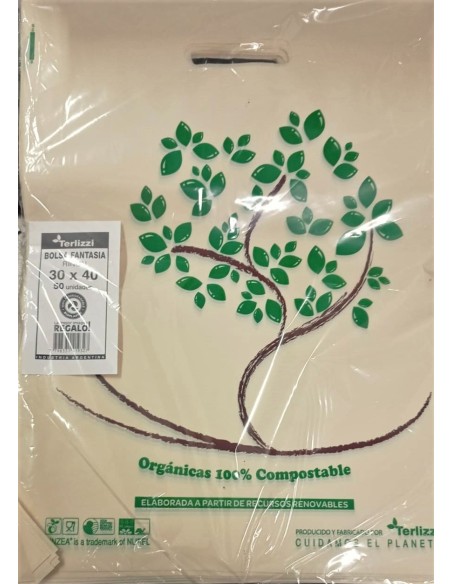 Bolsa Rinon 30 X 40 Organica X 50