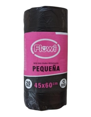 Residuo 45 X 60 B/d Negra Flowi X 20