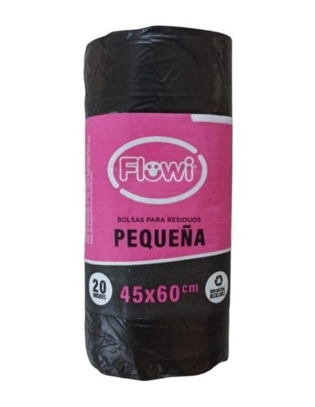 Residuo 45 X 60 B/d Negra Flowi X 20
