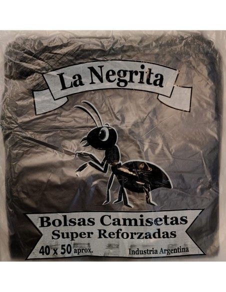 Bolsa Cami 35 X 45 Hormiga Negra