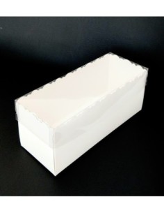 Caja Budin Con Tapa Visor 25x10x10 X 1