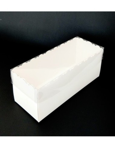 Caja Budin Con Tapa Visor 25x10x10 X 1