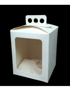 Caja Pan Dulce Con Visor 1/2 Kg X 1