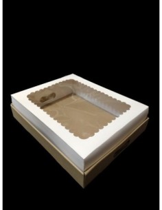 Caja Desayuno Tapa Visor 42x32x12 X 1