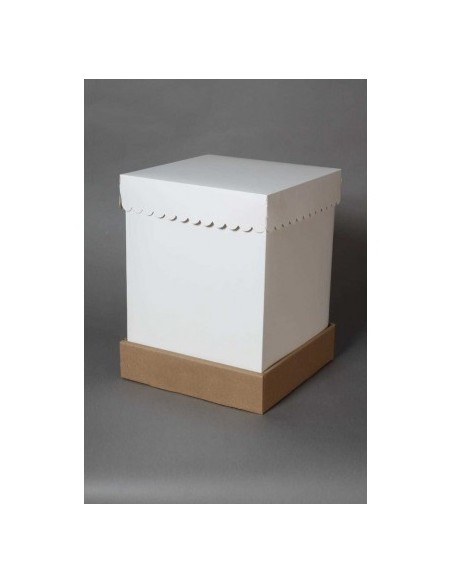 Caja Torta Dripcake Chica 25x25x32 X 1