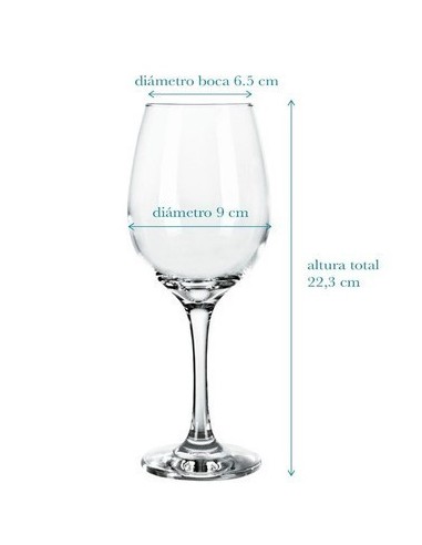Copa Vidrio Barone 490 Cc X 1